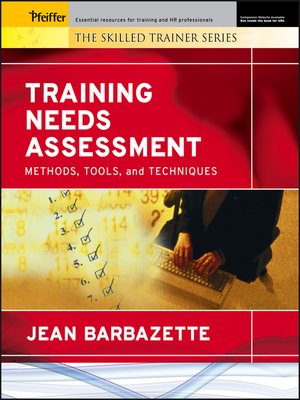 cover image of Training Needs Assessment
